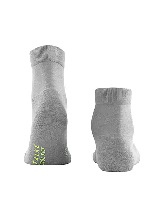 FALKE | Chaussettes sneaker COOL KICK noir | hellgrau